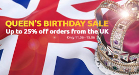25% Off Queen’s Birthday Sale