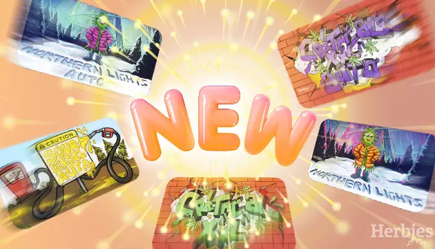 5 nuove varieta di herbies seeds