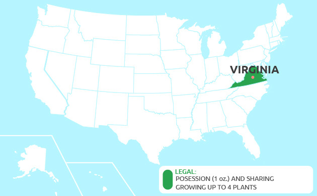 growing cannabis in Virginia