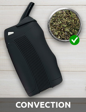 dry weed vaporizing