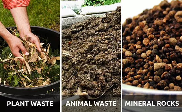 mixing organic and synthetic nutrients