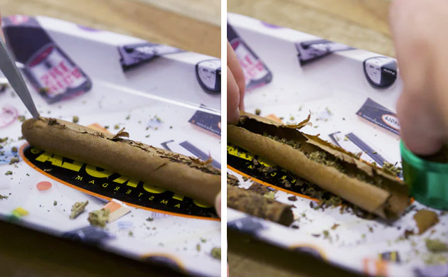 il modo più semplice per rollare un blunt