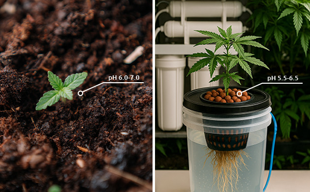 pflege des substrats und nährstoffgleichgewichts