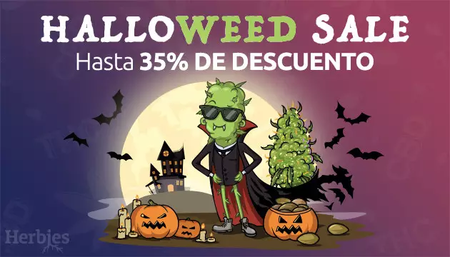 disfruta de nuestra promocion halloweed y ahorra hasta un 35%
