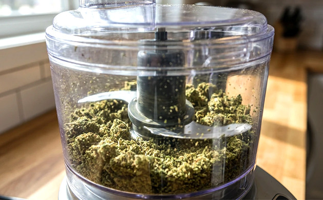 how to break up weed without a grinder