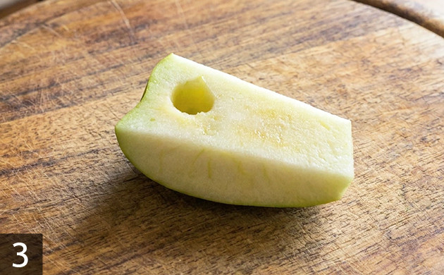 how to make a pipe out of an apple