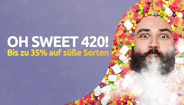 4/20: Bis zu 35% auf süße Sorten - Weed Day Sale