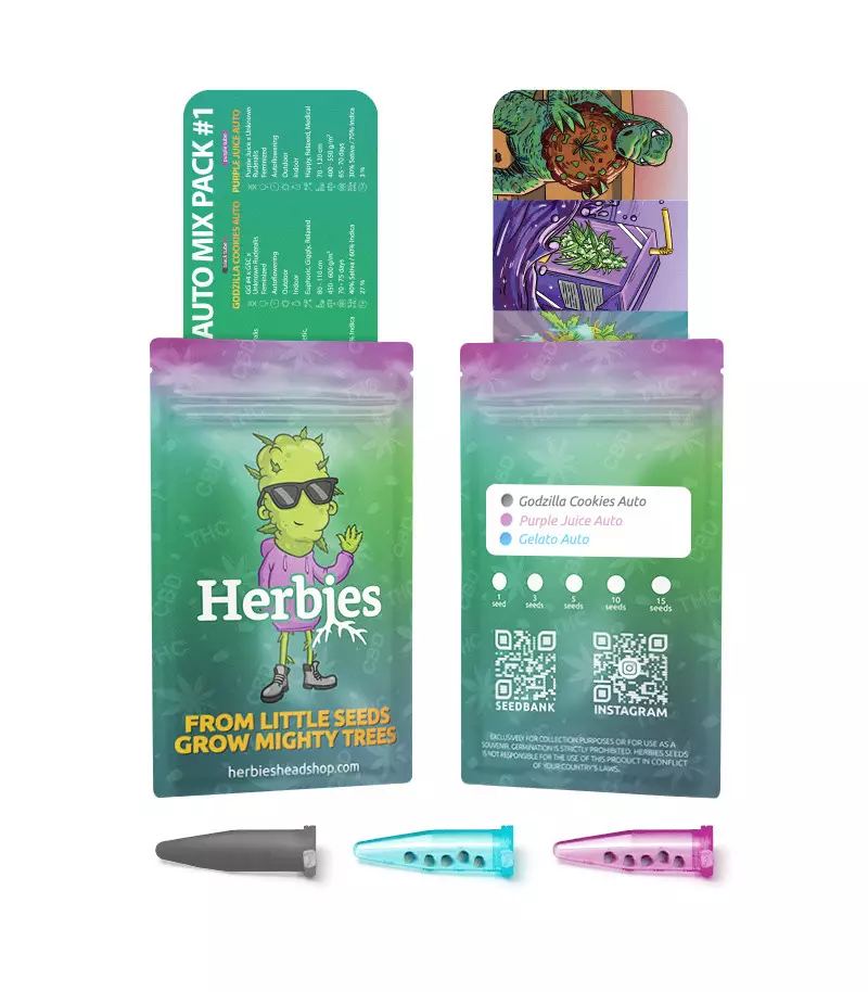 Auto Mix Pack #1 feminized seeds for sale Auto Mix Pack #1 (Herbies Seeds)