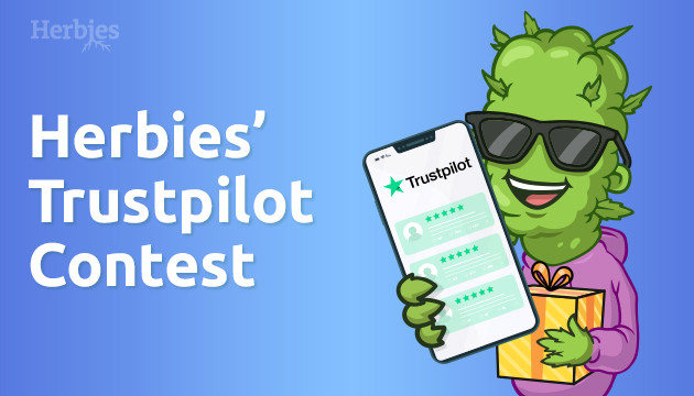 leave a trustpilot review and win top strains