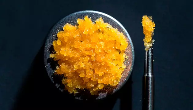 resine vivante de cannabis