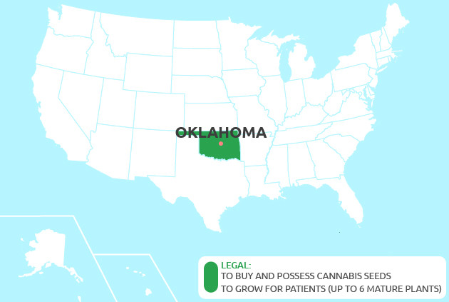 cannabis seeds in Oklahoma
