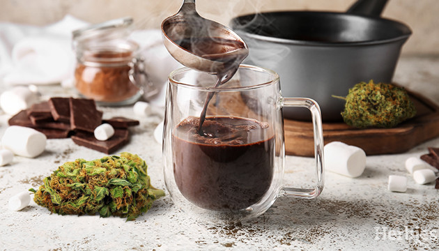 сomment faire du chocolat chaud au cannabis