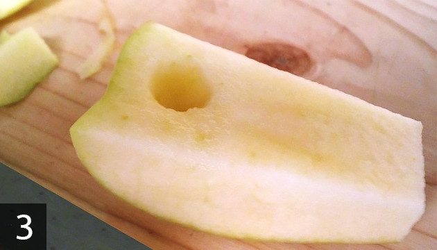 how to make a pipe out of an apple