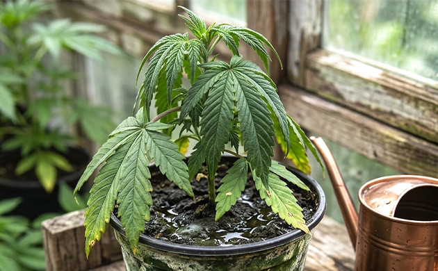Is overwatering better than underwatering? marijuana plant deficiencies
