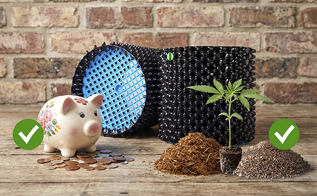 Ventajas de las macetas rejillas