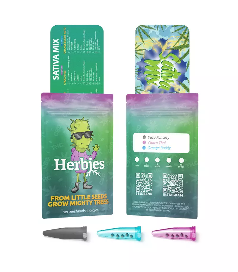 Buy Sativa Mix feminized seeds by Herbies Seeds Sativa Mix (Herbies Seeds)