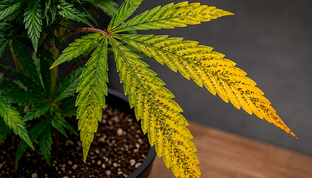 Cannabis leichtes Bleichen