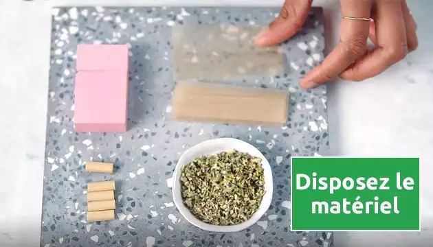 Disposez le matériel