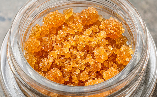 resine vivante de cannabis