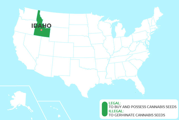 marijuana seeds in Idaho
