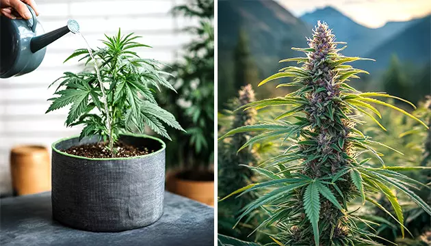 Ausrüstung für den Unkrautanbau