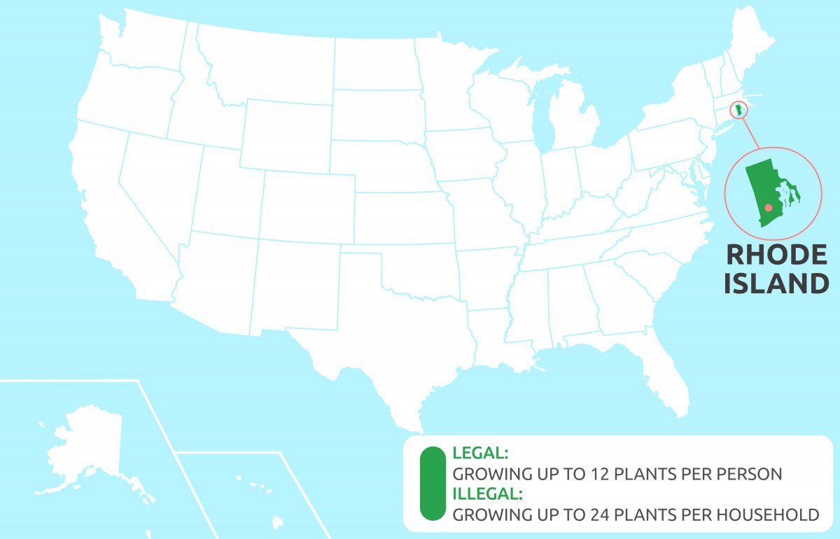 growing cannabis in Rhode Island