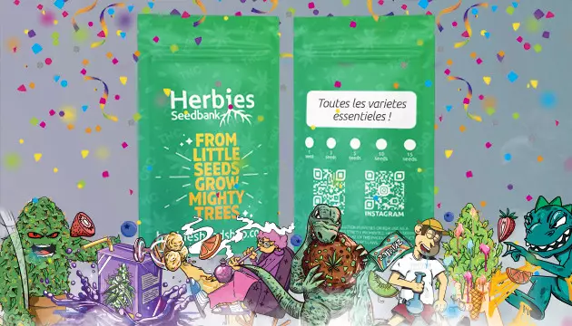 Présentation des graines Herbies Seeds : 10 Variétés dont vous tomberez amoureux