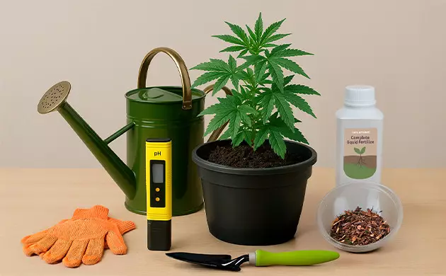 essential equipment for growing weed outdoors