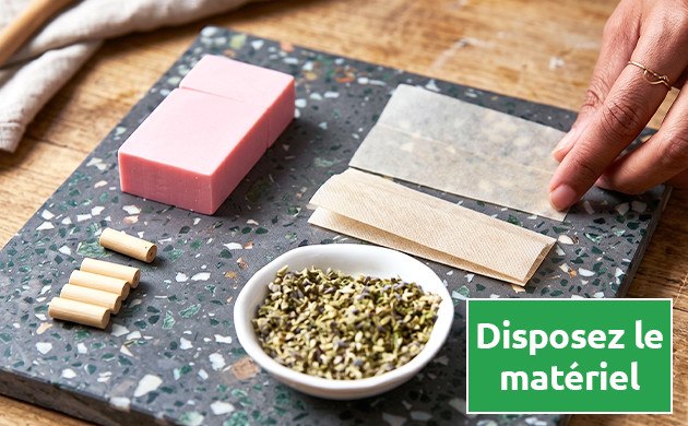 Disposez le matériel