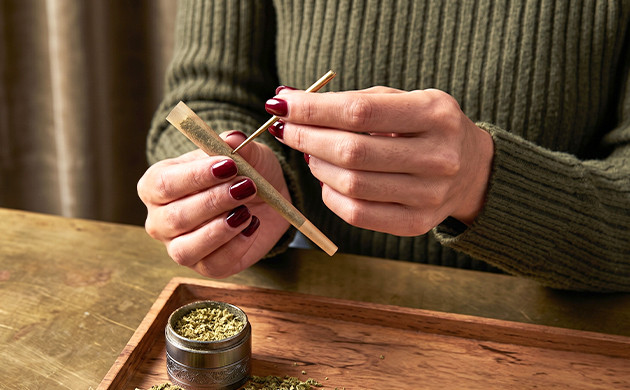 Percez un trou au milieu du plus gros joint