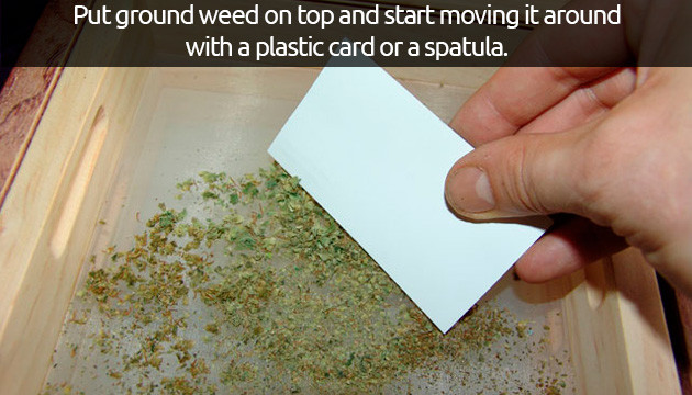 how to use kief