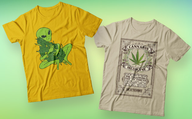 Weed themed clothing by Mouthy AF