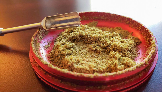 how to make kief tea