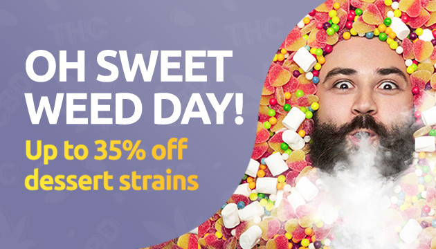 4.20: Up To 35% Weed Day Sale On Sweet Strains