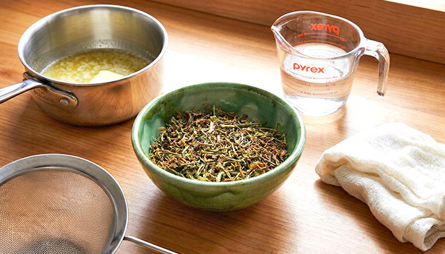 cannabutter with stems