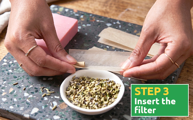 how to roll a joint without a filter