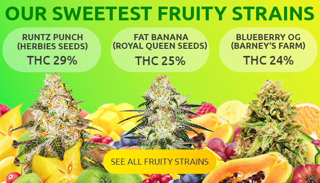 buy best fruity cannabis strains