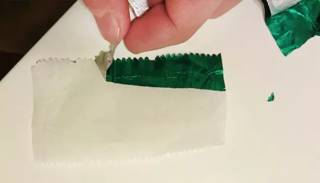 comment utiliser un emballage de chewing-gum