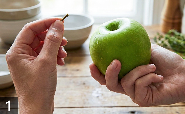 how to make an apple pipe