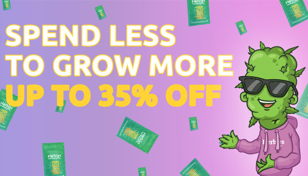 herbies seeds with a discount of up to 35%