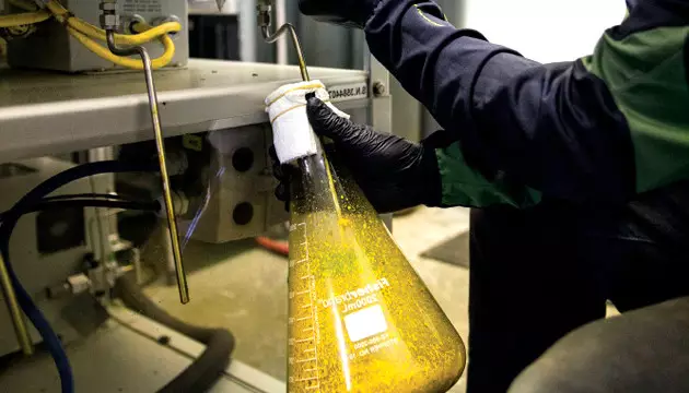 huile extraite au bho et au co2