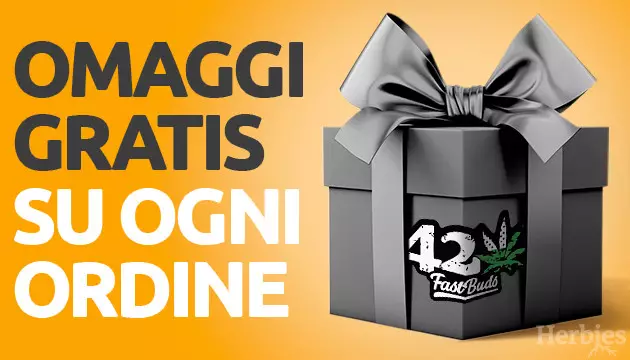 omaggi gratis su ogni ordine