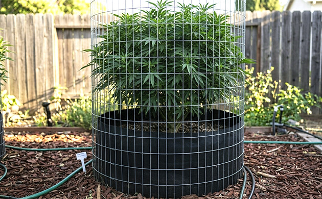 marijuana plants flowering