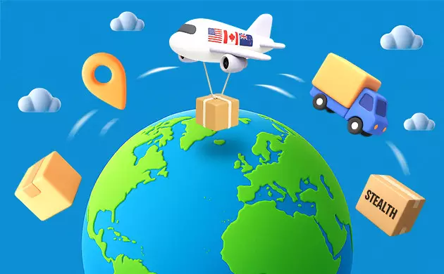 global shipping with peace of mind