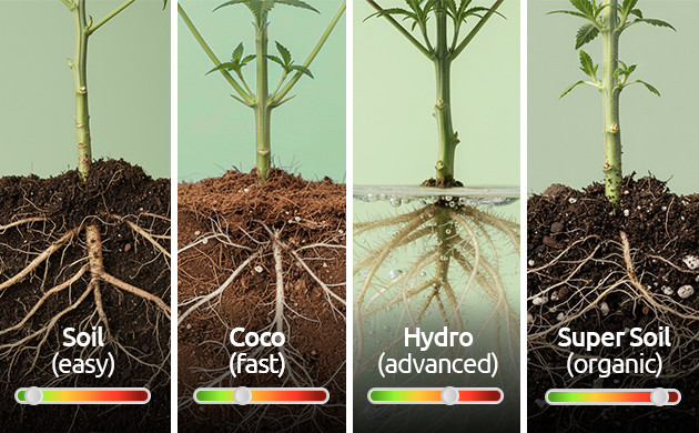 growing mediums infographic