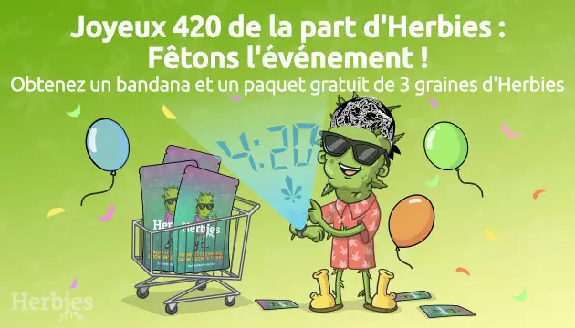 celebrez le 420 avec herbies et saisissez des cadeaux incroyables