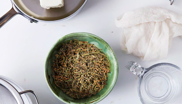 cannabutter with stems