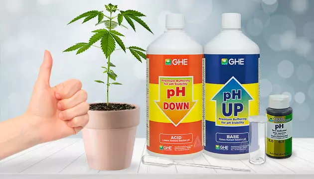 how to lower ph in water for cannabis