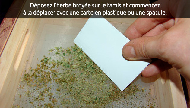 comment utiliser le kief