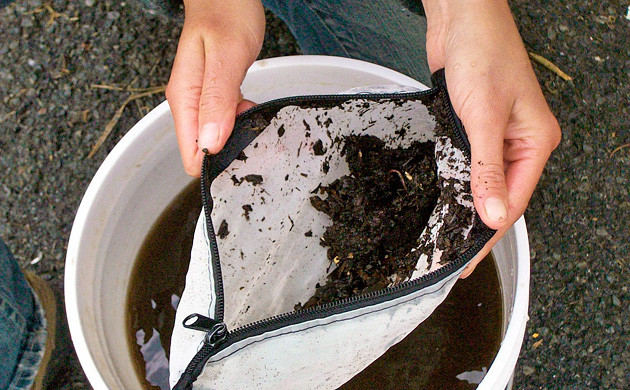 how often to use compost tea